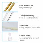 Load image into Gallery viewer, Lip Gloss/ Lip Stick Tube with Gold Plated Cap- 5ml [ZMG84]

