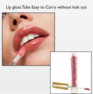 Lip Gloss/ Lip Stick Tube with Gold Plated Cap- 5ml [ZMG84]
