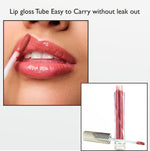Load image into Gallery viewer, Lip Gloss/ Lip Stick Tube White Color Cap with Gold Plated Square Dots- 5ml [ZMG81]
