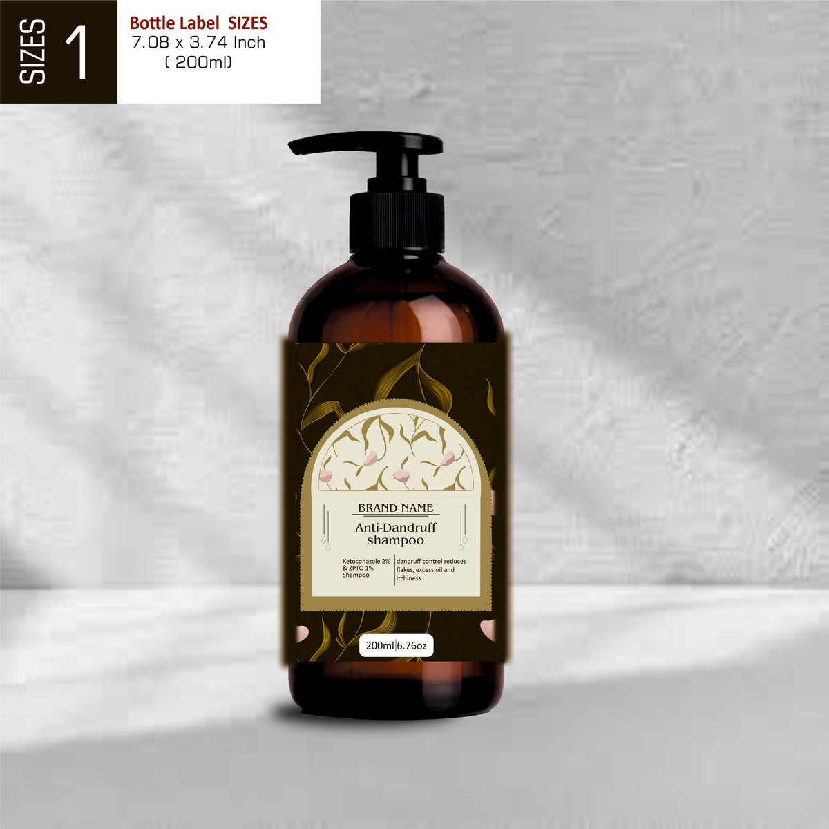 Product Label Template Editable Cosmetic Label Template Skin Care Labe ...