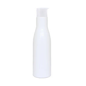 Milky White  Asta Bottle, White PET Bottle  Zenvista Packagings, Packagings Solution,  Bek Cap, White Asta  Bottle with  White Bek cap, Cosmetic Bottle, Cosmetic  Products Packagings, Bottle for Shampoo ,  Lotion , Hand Wash, Body Wash, Massage Oil