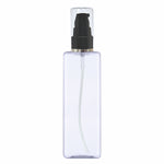 Load image into Gallery viewer, [ZMT77] Transparent Square Bottle With Black AS Lotion Pump - 100ml &amp; 200ml

