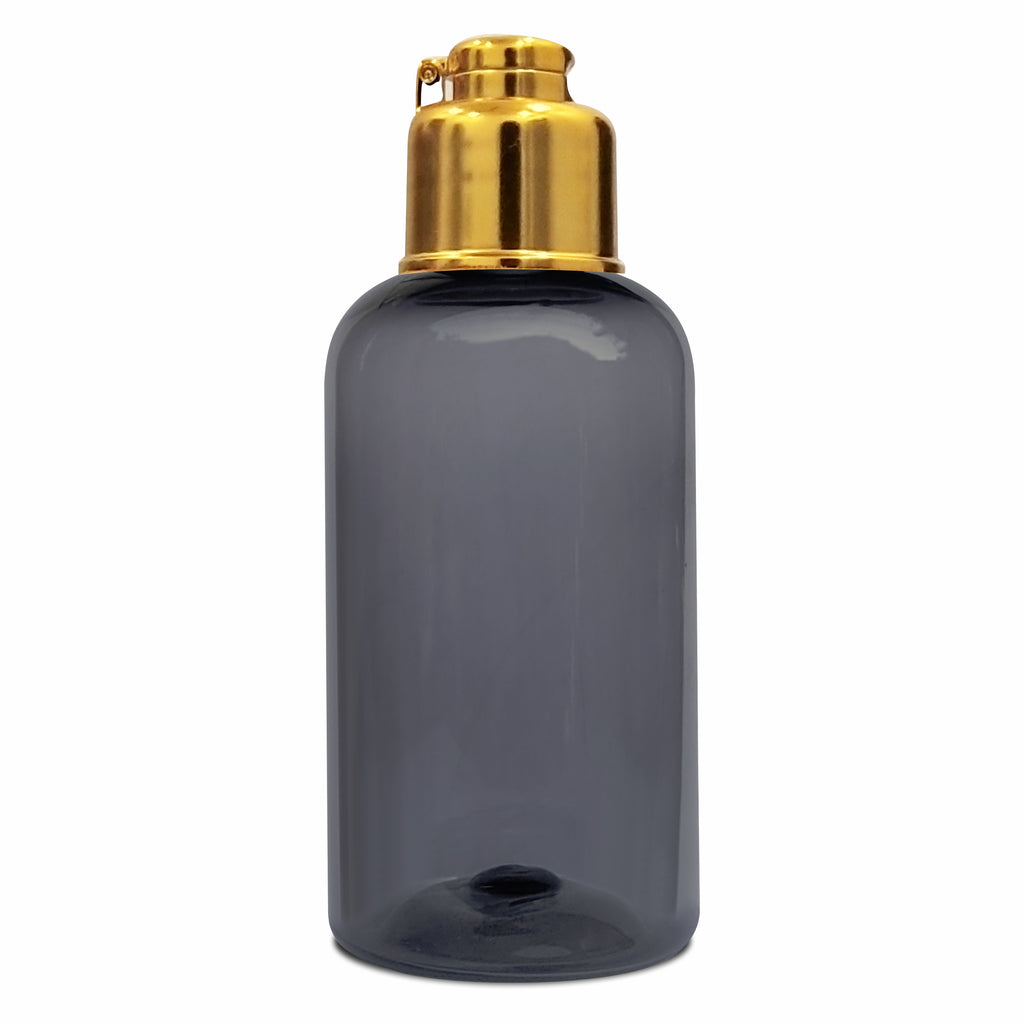 Petbottlesforshampoo_goldcapplasticbottles_oilbottles_Cosmeticsbottles_zenvista_zenvistapackaging_sustainablepackaging_facewashbottle_dispenserbottle