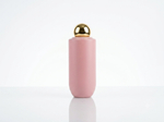 Load image into Gallery viewer, [ZMWH38] Pink Cupbase Bottle With Golden Dome Cape - 250ml

