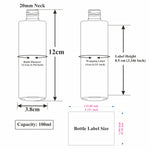 Load image into Gallery viewer, [ZMT115] Transparent Pink Color Pet Bottle With Gold Plated Fliptop Cap 100ml

