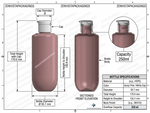 Load image into Gallery viewer, [ZMWH49] Pink Cupbase Bottle With White Beak Cap - 250ml
