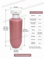 Load image into Gallery viewer, [ZMWH27] Pink Cupbase Bottle With White Elite Cap - 50ml , 100ml &amp; 250ml
