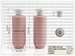 Load image into Gallery viewer, [ZMWH27] Pink Cupbase Bottle With White Elite Cap - 50ml , 100ml &amp; 250ml
