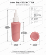 Load image into Gallery viewer, [ZMWH31] Pink Cupbase  Bottle With White Twist top Cap  - 50ml , 100ml &amp; 250ml
