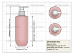 Load image into Gallery viewer, [ZMWH46] Pink Cupbase Bottle With White Dispenser - 250ml
