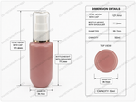 Load image into Gallery viewer, [ZMWH33] Pink Cupbase Bottle With White Lotion Pump - 50ml &amp; 100ml
