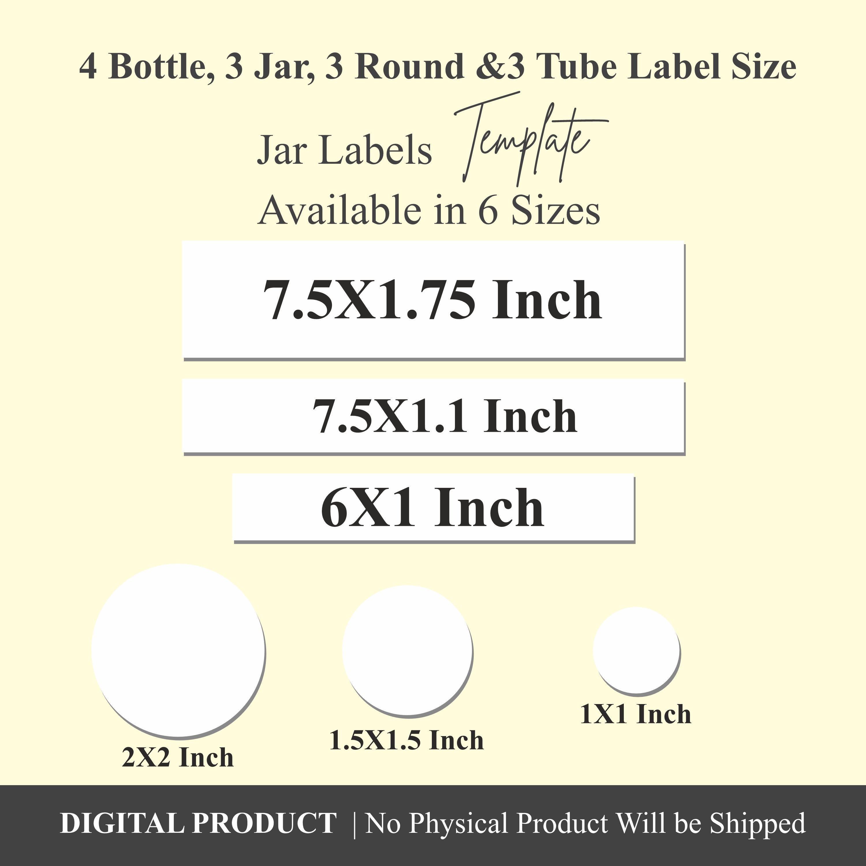 Customized Body Product Labels, DIY Cosmetic Label Editable Cosmetic Labels, Candle Label, Cosmetic Label Printable, Custom Skin Care Labels