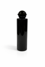 Load image into Gallery viewer, [ZMK70] Black Sleek Bottle With Black Dome Fliptop Cap - 30ml,50ml,100ml &amp; 200ml
