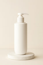 Load image into Gallery viewer, [ZMWH20] HDPE White Cupbase Bottle With White Ribbed Dispenser Pump- 100 &amp; 250ml
