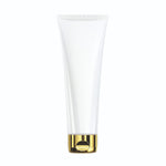 Load image into Gallery viewer, [ZMU04] White Tube With Gold Fliptop Cap 50ml &amp; 100ml
