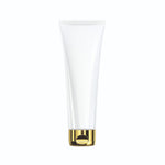 Load image into Gallery viewer, [ZMU04] White Tube With Gold Fliptop Cap 50ml &amp; 100ml
