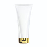 Load image into Gallery viewer, [ZMU04] White Tube With Gold Fliptop Cap 50ml &amp; 100ml
