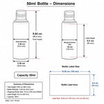 Load image into Gallery viewer, [ZMT128] Transparent Bottle With Black Elite Cap - 50ml,100ml &amp; 200ml
