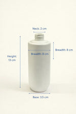 Load image into Gallery viewer, [ZMWH20] HDPE White Cupbase Bottle With White Ribbed Dispenser Pump- 100 &amp; 250ml
