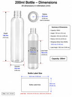 Load image into Gallery viewer, [ZMT08] Transparent Bottle With Flip-top Cap - 100ml &amp; 200ml
