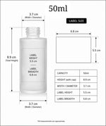 Load image into Gallery viewer, [ZMG133] White Glass Bottle With Gold Push Dropper
