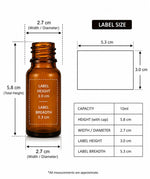 Load image into Gallery viewer, [ZMG20] Amber Glass Bottle With Silver Dropper - 10ml, 15ml, 20ml, 30ml &amp; 50ml
