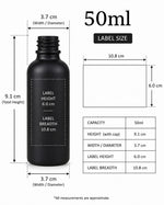 Load image into Gallery viewer, [ZMG37] Black Coated Matte Glass Bottle - 25ml, 30ml &amp; 50ml
