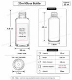 Load image into Gallery viewer, [ZMG149] Glass Bottle With Black Beak Cap 25ml-30ml
