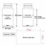 Load image into Gallery viewer, [ZMT126] Transparent Bottle With Foaming Cap &amp; Over Cap
