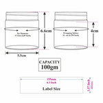 Load image into Gallery viewer, [ZMJ68] Amber Transparent Glass Jar With Airtight Silver Tin Cap
