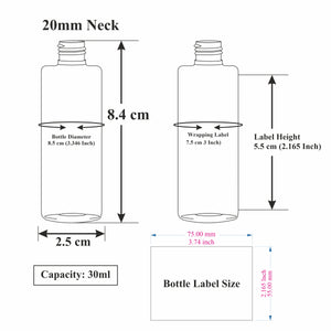 White Color Pet Bottle With Gold Plated Black Lotion Pump-100ml & 200ml [ZMW02]