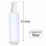 Load image into Gallery viewer, Zenvista| White Color Pet Bottle With White Mist Spray Pump-30ml, 50ml, 100ml &amp; 200ml [ZMW01]
