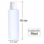 Load image into Gallery viewer, ZENVISTA|  Beautiful White Color Pet Bottle With White Flip Top Cap -30ml, 50ml, 100ml &amp; 200ml [ZMW06]
