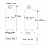 Load image into Gallery viewer, ZENVISTA|  Beautiful White Color Pet Bottle With White Flip Top Cap -30ml, 50ml, 100ml &amp; 200ml [ZMW06]
