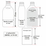Load image into Gallery viewer, |ZMW78| MILKY WHITE RECTANGLE SHAPE BOTTLE WITH WHITE DISPENSER PUMP Available Size: 300ml,
