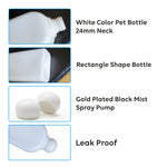 Load image into Gallery viewer, |ZMW67| MILKY WHITE RECTANGLE SHAPE BOTTLE WITH WHITE COLOR ROUND DOME CAP Available Size: 300ml
