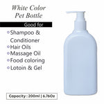 Load image into Gallery viewer, |ZMW78| MILKY WHITE RECTANGLE SHAPE BOTTLE WITH WHITE DISPENSER PUMP Available Size: 300ml,
