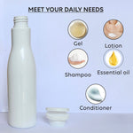 Load image into Gallery viewer, ZMW85 | MILKY WHITE COLOR ASTA PET BOTTLE WITH WHITE ELITE FLIPTOP CAP | 100ml, 200ML
