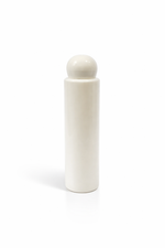 Load image into Gallery viewer, [ZMW128] White Sleek Bottle With White Fliptop Dome Cap - 100ml &amp; 200ml
