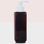 Load image into Gallery viewer, Amber Dispenser Pump Bottle, Amber Bottle, Dispenser Pump Bottle, White Dispenser Pump, Zenvista Packagings, Packagings Solution, Packaging Experts.
