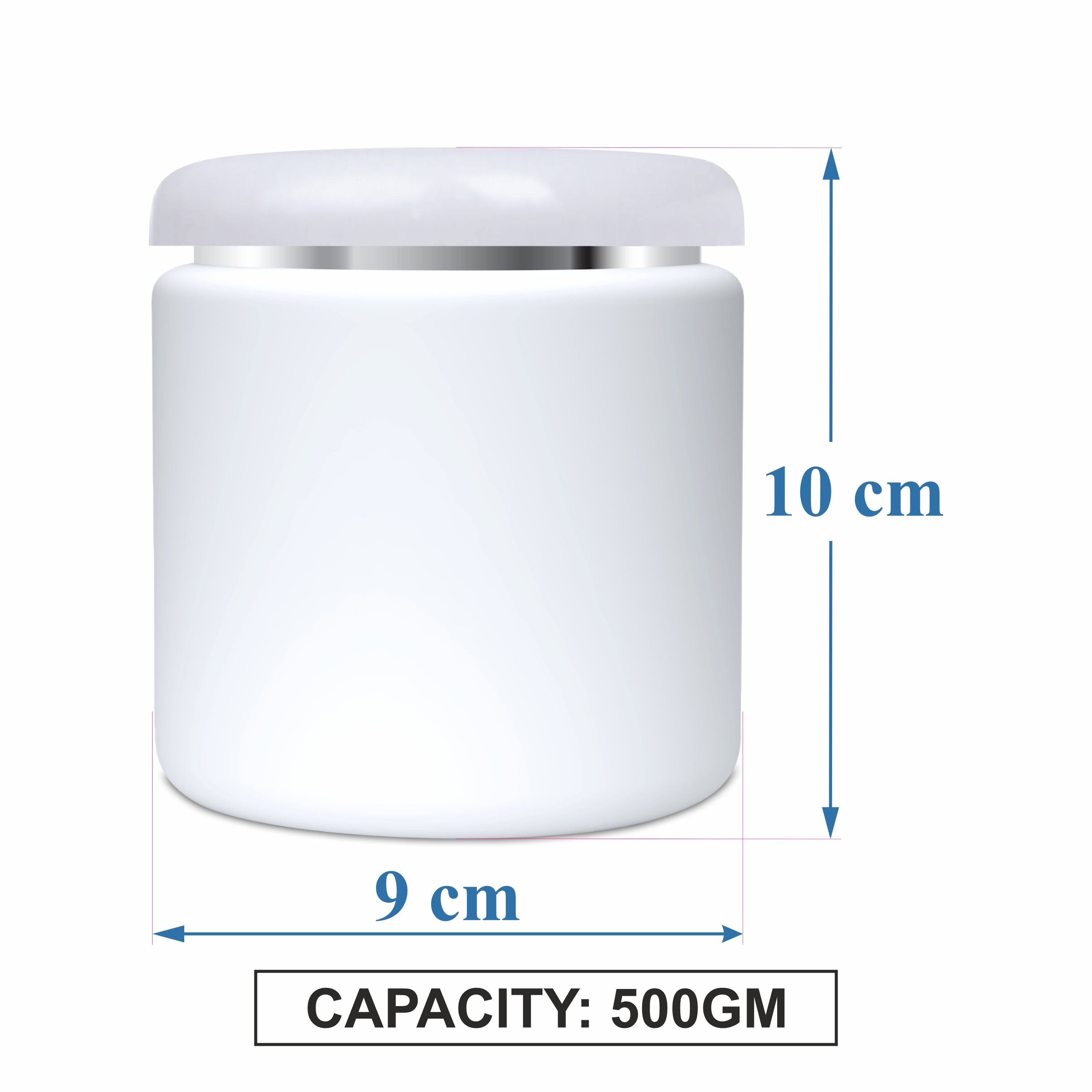Micra Jar For Cream, Scrub, Body Lotion-250 Gm [ZMJ13]