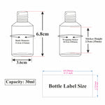 Load image into Gallery viewer, Amber Color Glass Bottle With Black Lotion Pump- 25ml,30ml  [ZMG14]

