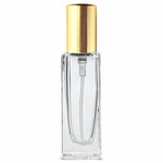 Load image into Gallery viewer, [ZMS04] Transparent Glass Perfume Bottle With Gold  Cap - 30ml
