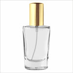 Load image into Gallery viewer, [ZMS34] Transparent Glass Perfume Bottle With Gold Cap - 30ml
