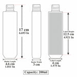 Load image into Gallery viewer, |ZMT94 TRANSPARENT CLEAR CETRA PET BOTTLE WITH GOLD PLATED FLIPTOP CAP 200ml
