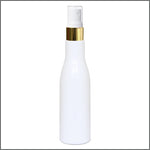 Load image into Gallery viewer, zenvista 100 ml Milky White bottle with mist pump, amber glass bottle, white bottle with gold color dome cap, black bottle, bottle, white bottle, serum bottles, brown bottle, refillable containers , premium bottles, pet bot
