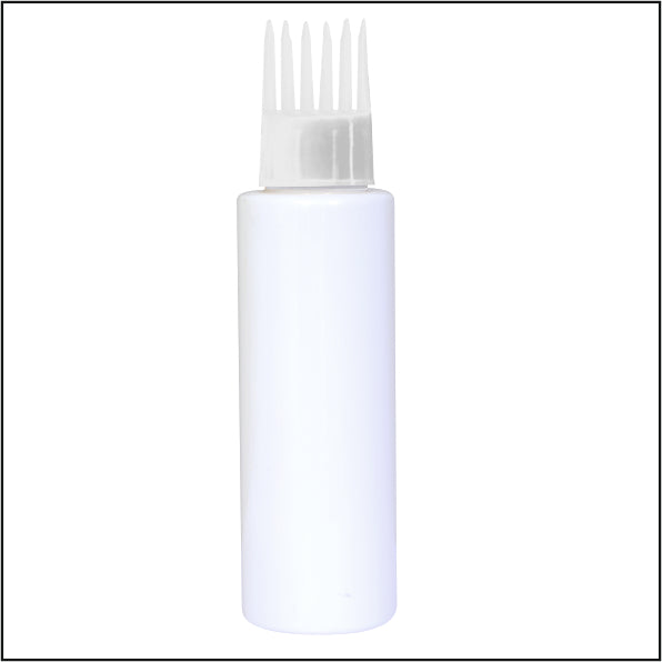 zenvista Milky White bottles , 200ml empty Milky White bottles , empty Milky White applicator bottles , bottles with applicator cap , White applicator cap , empty bottles with White applicator cap , inner plug applicator cap, 200ml White applicator cap bottles .