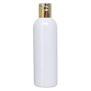 |ZMW50| Milky White Bottle With Gold Fliptop Cap  ZMW50 Available Size_100ML
