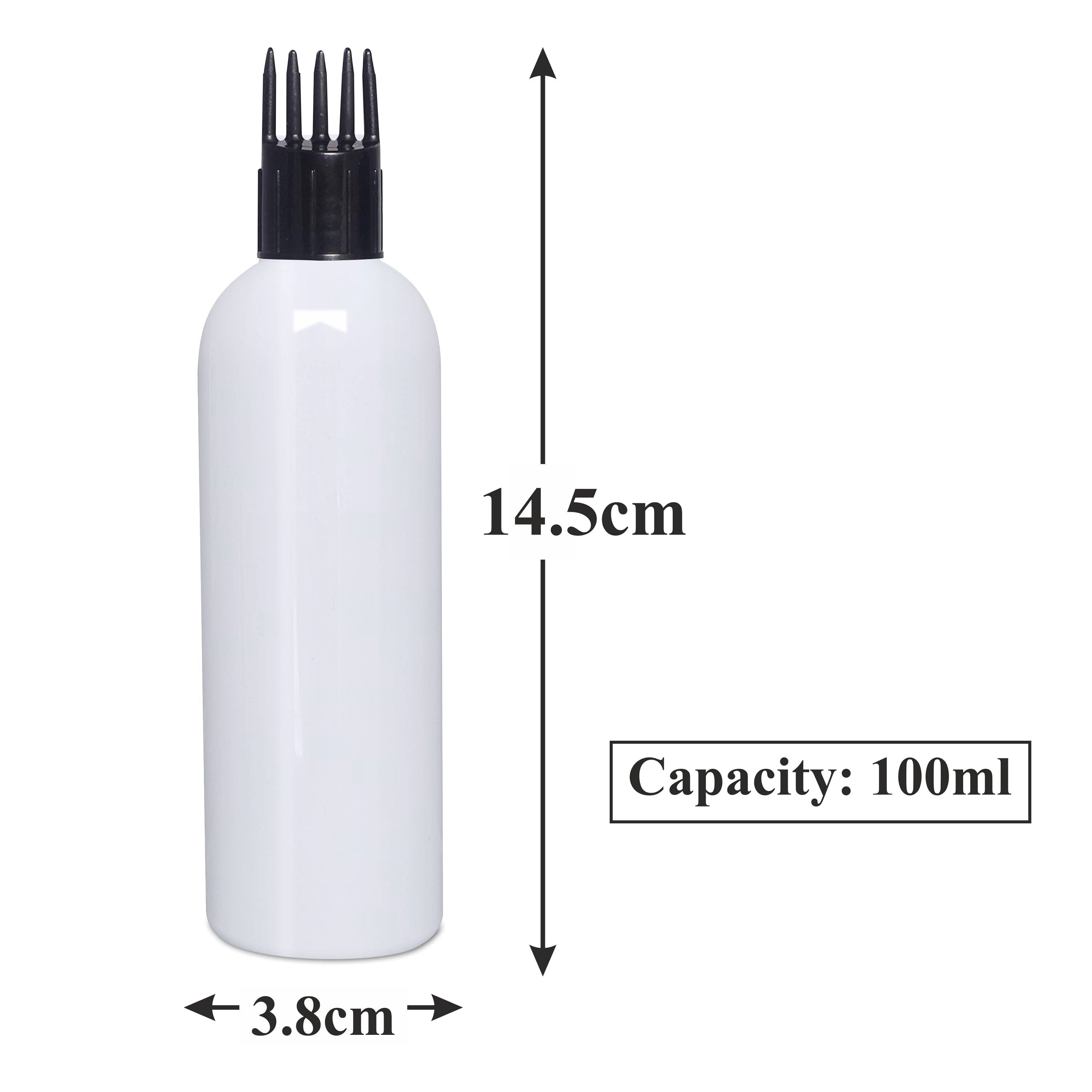 |ZMW55| Milky White Bottle With Black Applicator Cap   Available Size_100ML