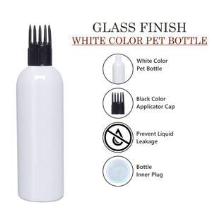 |ZMW55| Milky White Bottle With Black Applicator Cap   Available Size_100ML